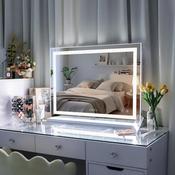 VANITII Crystal Hollywood Vanity Mirror with Bluetooth-Hollywood led strip Music Mirror