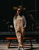 Womens Dungarees - Camel image