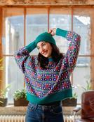 Fresh Heavy Knit Crew - Multi Coloured image
