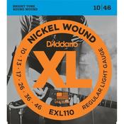 Electric Guitar Strings D'Addario EXL110 10-46 image
