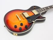 Electric Guitar Les Paul Custom style Vintage Sunburst image