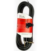 Inst cable 20' right-angle-str or str-str 1/4" - guitar-cable-20-right-angle-straight