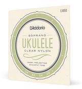Ukulele Strings Clear Nylon Soprano D'Addario image