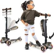 3 Wheeled Scooter for Kids, Stand &amp; Cruise, Camouflage image