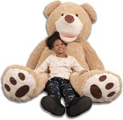 Huge soft toys Giant Teddy Bear XXL: Extremely Large Stuffed Teddy Bear In Various Sizes Ideal for gifts, birthdays, and holidays Large Teddy Bear For Cuddling And Hugging (200 cm - 79") image