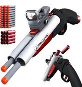 Toy Foam Blaster with a Double Barrel Shotgun and Shell Ejection Children's Double-Shoot Toy Gun