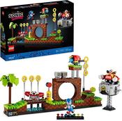 Adult Gift Idea: Sonic the Hedgehog, Green Hill Zone Set with Dr. Eggmann, Egg-Mobil, and Other Figures