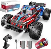 4WD High Speed RC Monster Truck, 60+ KMH, All Terrain 2.4Ghz Hobby RC Truck, Off-Road Remote Control Vehicle, 40+ min Play, RC Crawler Gift for Boys image