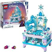 Princess Elsa mini-doll, a Nokk animal figure, a lockable drawer, and a mirror, the Disney Frozen 2 Elsa's Jewellery Box Creation is a collectible toy for children.