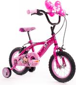 Disney Minnie Mouse Kids Bike 12 Inch Pink For 3-5 Years Old with Stabilizers