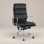 Buy Black Eames Office Chair: Style Soft Pad EA 219 image