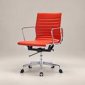 Buy Eames Low Back Ribbed Office Chair EA117  – Orange image