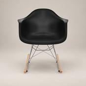 Buy Eames Rocking Arm Chair - RAR | Black image