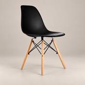 Buy Eames Dining Side Chair - DSW | Black image