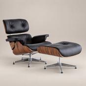 Buy Best Eames Lounge Chair Replica: Rosewood &amp; Black image