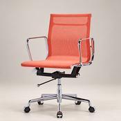 Eames Mesh Low Back Office Chair EA 117 | Orange image