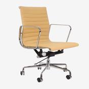 Eames Low Back Ribbed Office Chair EA117  – Cream image