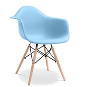 Eames Dining Side Armchair - DAW |  Light Blue image