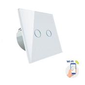 Spectrum SMART light switch, dual-zone, white image