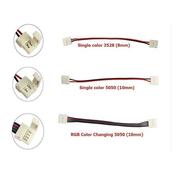 Solderless LED Strip Connector