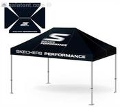 4.5m x 3m Vinyl Printed Canopy (Logo x1 &amp; Valance x1)