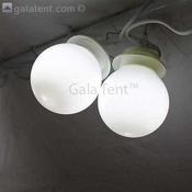 240 volt Garden 8 Globe Light Set image