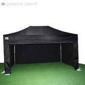 4.5m x 3m Gala Shade Pro Gazebo (Black Sidewalls) image