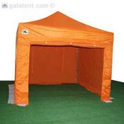 3m x 3m Gala Shade Pro Gazebo (Orange Sidewalls) image