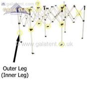 Gala Shade Pro-MX Gazebo - Complete Corner Leg image