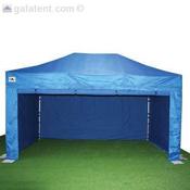 4.5m x 3m Gala Shade Pro Gazebo (Blue Sidewalls) image