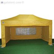 4.5m x 3m Gala Shade Pro Gazebo (Yellow Sidewalls) image