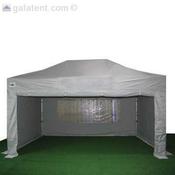 4.5m x 3m Gala Shade Pro Gazebo (Grey Sidewalls) image