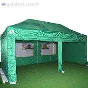 6m x 3m Gala Shade Pro Gazebo (Green Sidewalls) image