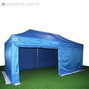 6m x 3m Gala Shade Pro Gazebo (Blue Sidewalls) image