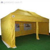 6m x 3m Gala Shade Pro Gazebo (Yellow Sidewalls) image