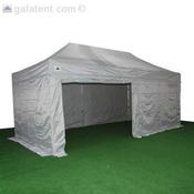6m x 3m Gala Shade Pro Gazebo (Grey Sidewalls) image