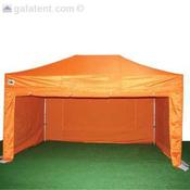 4.5m x 3m Gala Shade Pro Gazebo (Orange Sidewalls) image