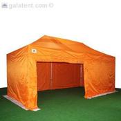 6m x 3m Gala Shade Pro Gazebo (Orange Sidewalls)
