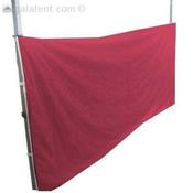 3m Gala Shade Pro Gazebo Half Sidewall (Red) - Single image