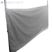 3m Gala Shade Pro Gazebo Half Sidewall (Grey) - Single image