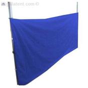 4.5m Gala Shade Pro Gazebo Half Sidewall (Blue) - Single image