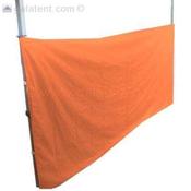 4.5m Gala Shade Pro Gazebo Half Sidewall (Orange) - Single image