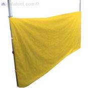 4.5m Gala Shade Pro Gazebo Half Sidewall (Yellow) - Single image