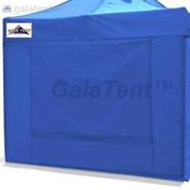 3m Gala Shade Gazebo Window Sidewall (Blue) - Single image