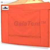 3m Gala Shade Gazebo Window Sidewall (Orange) - Single image