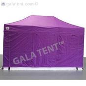 4.5m x 3m Gala Shade Pro Gazebo (Purple Sidewalls) image