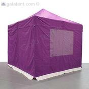 3m Gala Shade Gazebo Window Sidewall (Purple) - Single image