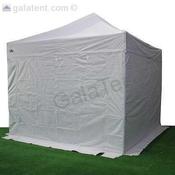 3m Gala Shade Gazebo Blank Sidewall (White) - Single image