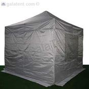 3m Gala Shade Gazebo Blank Sidewall (Grey) - Single image