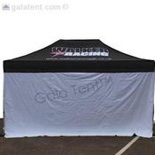 4.5m Gala Shade Gazebo - Blank Sidewall (White) - Single image